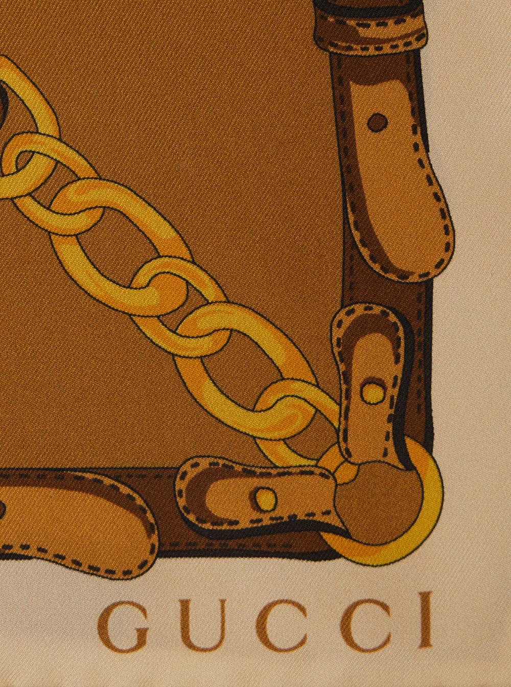 Gucci Chain-Print Scarf — Scarfs 3