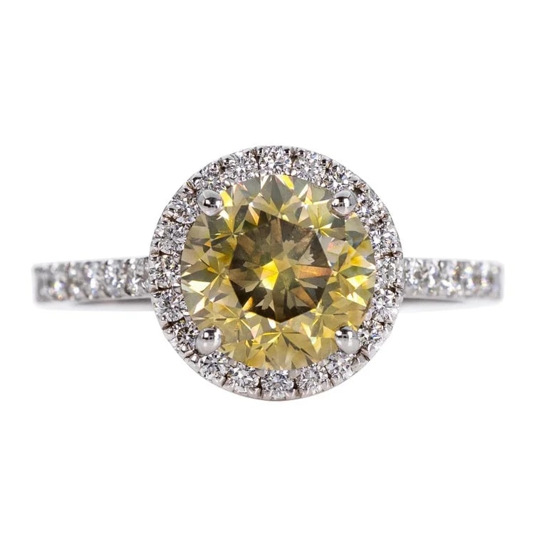 Diamonds Mine — 14K White Gold - 3.01ct - - IGI — Jewelry — resale