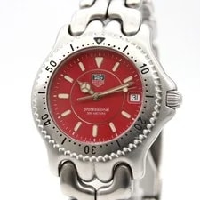 TAG Heuer — [N ] TAG Heuer WG111C Red Dial 200M Date 38mm Automatic From JP Z235 — Watch — resale
