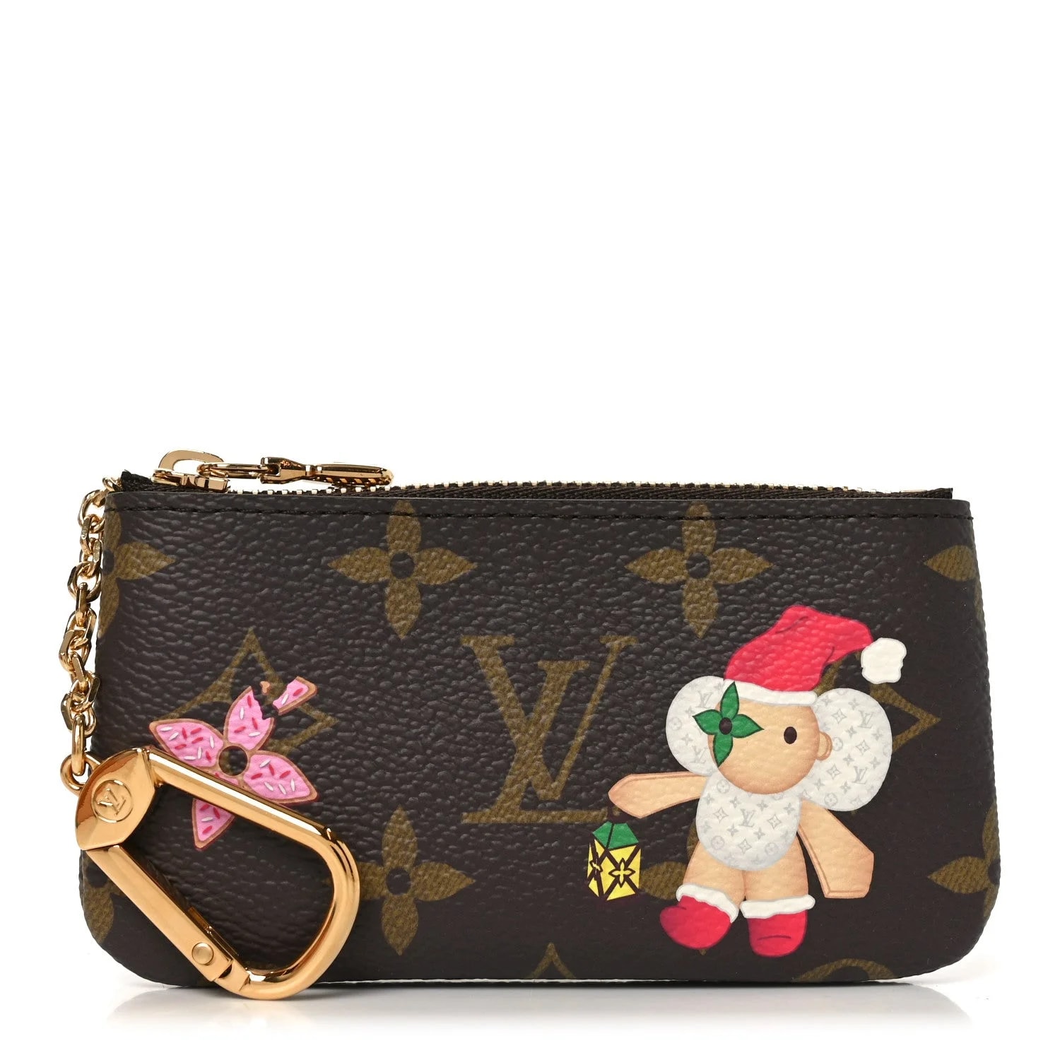 Louis Vuitton — 2024 Christmas Animation Candy Factory Key Pouch Candy — Accessory — resale