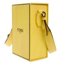 Fendi Logo Box Vertical Mini GHW Italy 11YH946 2