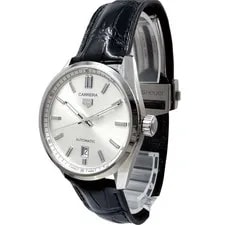 TAG Heuer Carrera WBN2111.FC6505 39mm Stainless Steel Silver Dial #KN478 2