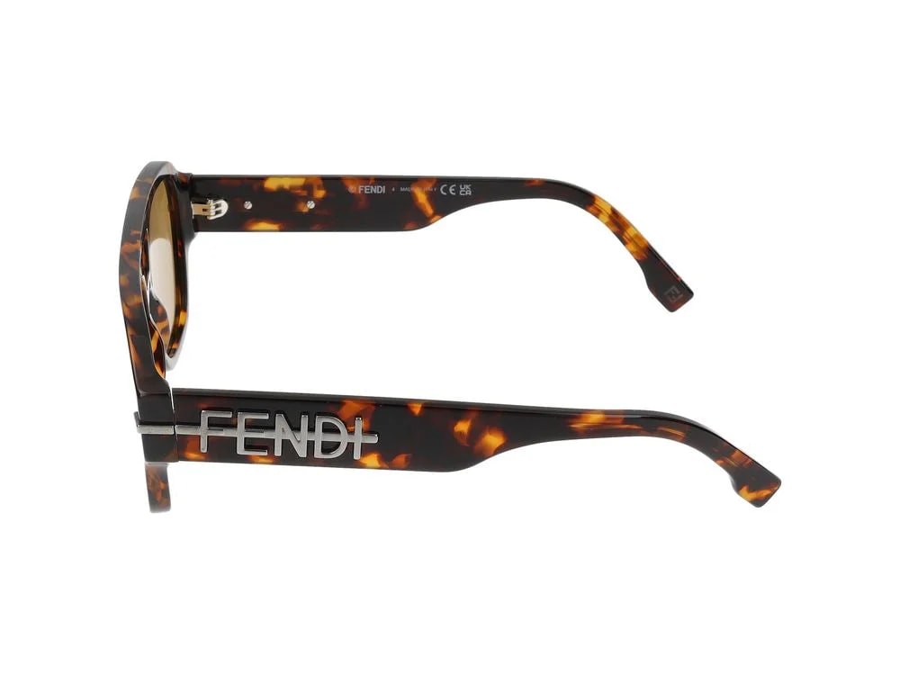 Maison Fendi Fe40130i Tortoiseshell Acetate Sunglasses — Standard 2