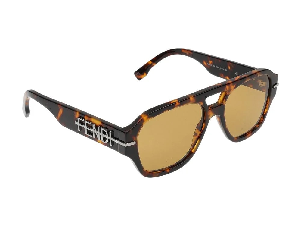 Maison Fendi Fe40130i Tortoiseshell Acetate Sunglasses — Standard 3
