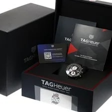 Tag Heuer — TAG Heuer Carrera Calibre 16 Indy 500 CV201AS 41mm SS Black #C6094 — Watch — resale