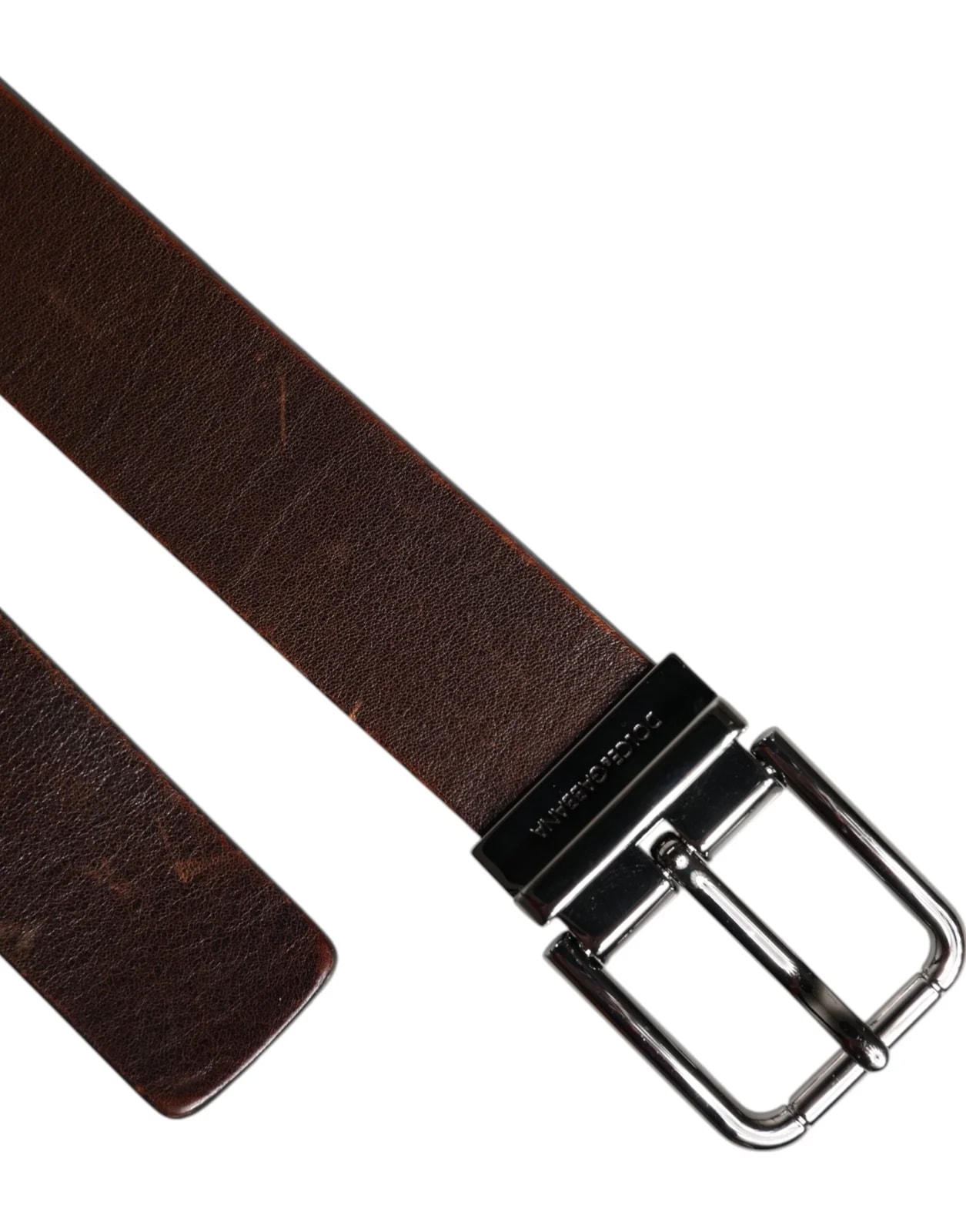 Dolce & Gabbana Classic Metal Logo Buckle Belt 4