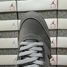 Jordan Air 5 Mid Top Lace Up Athletic Solid 3