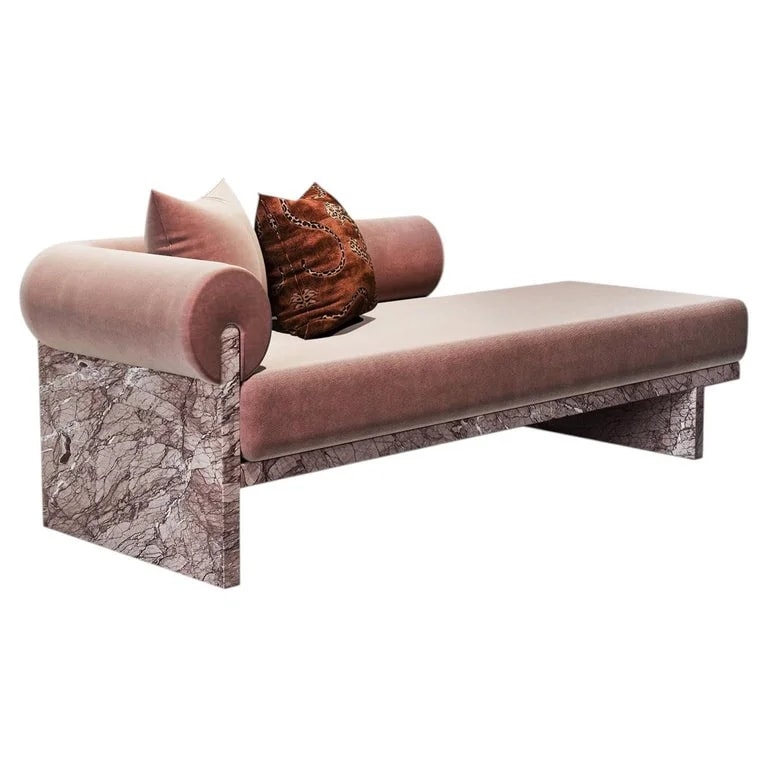 Fuda Marmi by Atelier Design Lab — Luna Siena and Chaise By Sheree Stuart Design — Furniture — resale