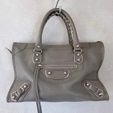 Balenciaga City Greige Hardware w/ Strap, Mirror 2
