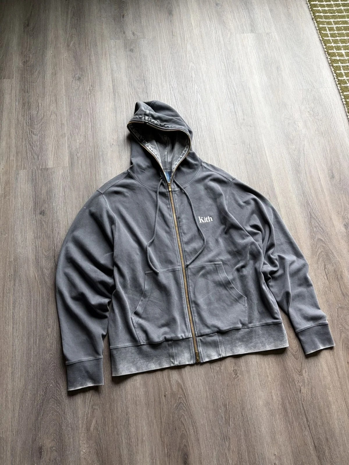 KITH — Dark Kith Full Zip Hoodie — streetwear — resale