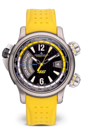 Worldofluxuryus — Jaeger-LeCoultre Master Compressor Chronograph Valentino Rossi Stainless Steel — Watch — resale