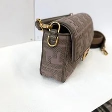 Fendi Baguette Medium GHW Crossbody Auth 4