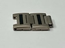 1980's Heuer 39mm Titanium Chronograph Band 2 Endlink Ref: 223.206 3