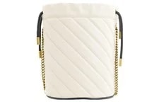 Gucci GG Marmont Logo Drawstring Quilted Chain Bucket 3