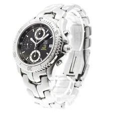 Tag Heuer — TAG Heuer Link Ayrton Senna CT5114 41mm SS Black #C9607 — Watch — resale