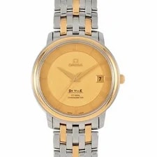 Omega — Omega 4374 Devil Co-axial Chronometer Gold — Watch — resale