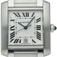 Cartier — Cartier Tank Francaise LM W51002Q3 Stainless Steel 28mm Silver Dial #LPW1768 — Watch — resale