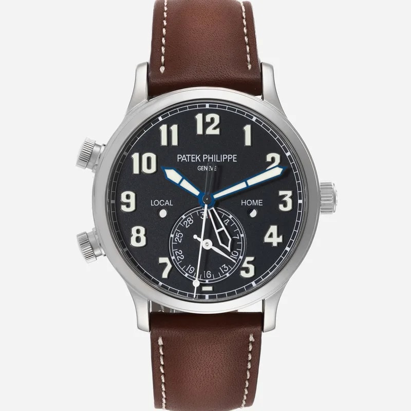 Patek Philippe — Patek Philippe Calatrava Pilot Travel Time 5524G — Watch — resale