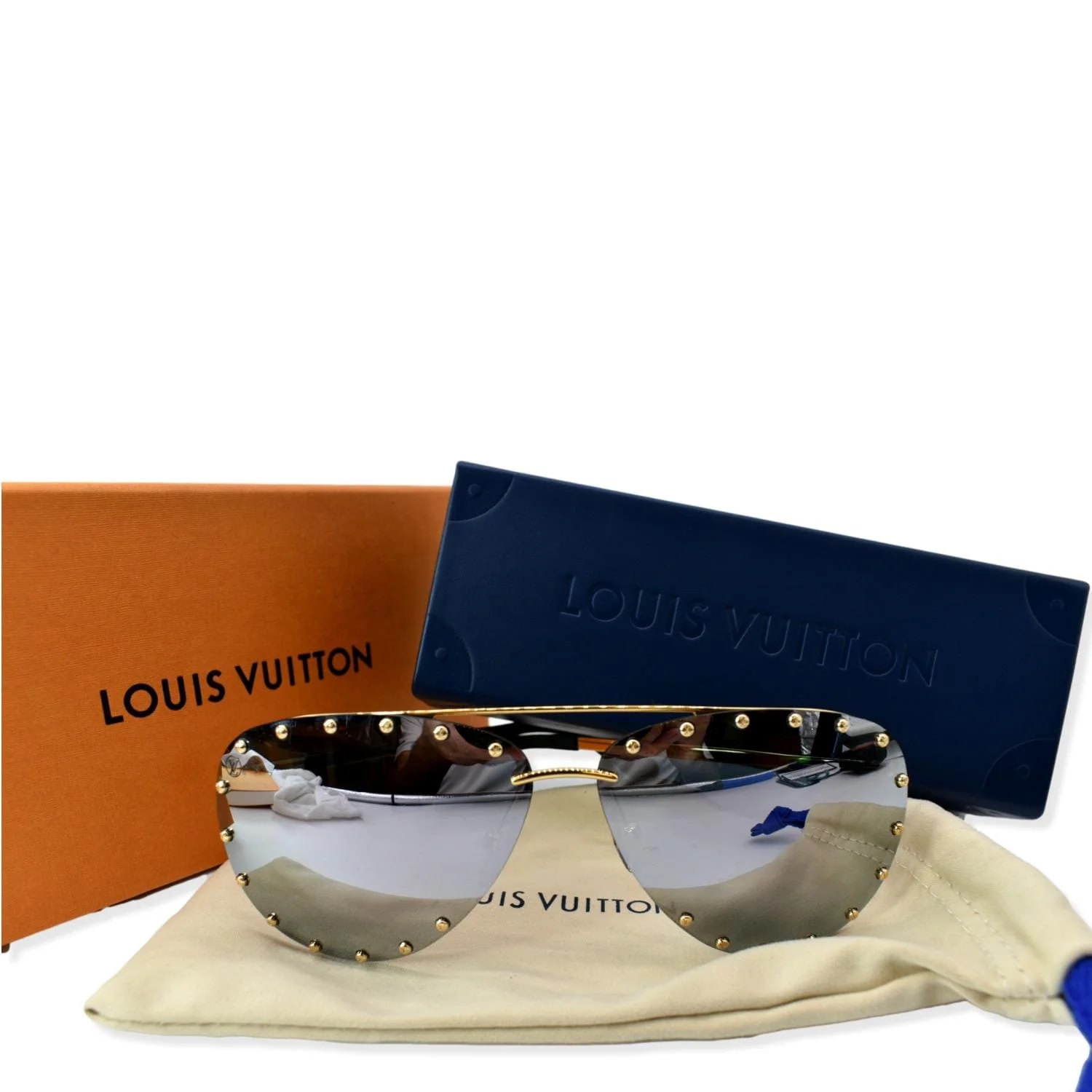 Louis Vuitton the Party Aviator Sunglasses 2
