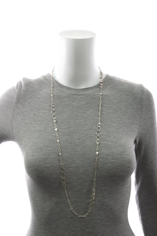 Long Circle Necklace 2