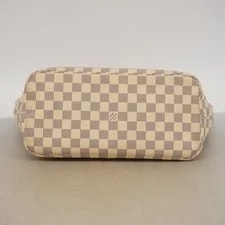 Auth [6gb2287] Louis Vuitton Azul Neverfull ... 3