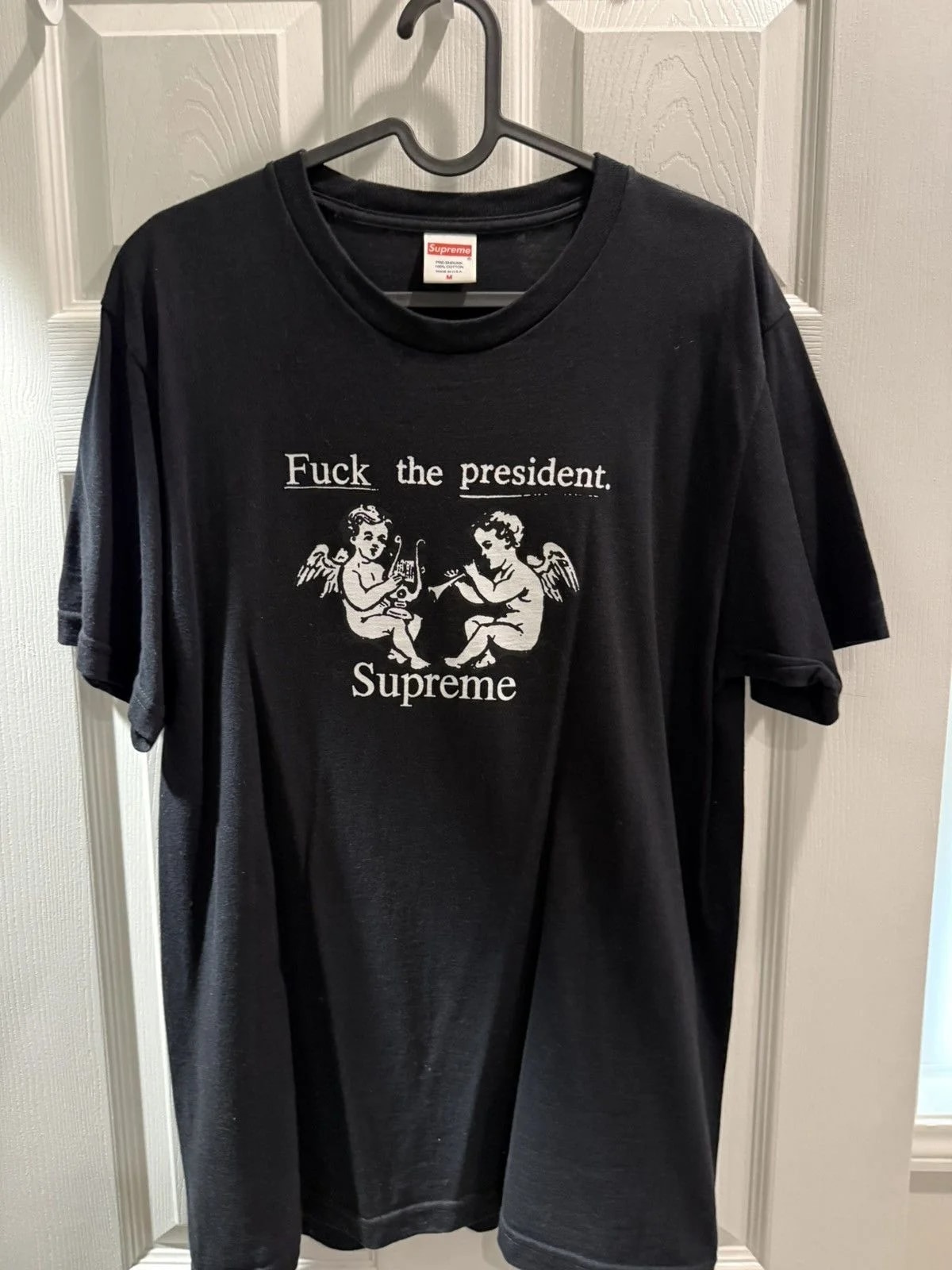 Supreme — Supreme Fuck the President — streetwear — resale
