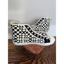 New Vans Vault OG 24 LX Geometric Checkerboard High Top 10 2