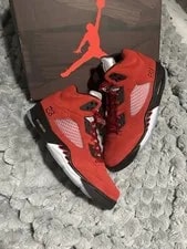 Jordan — Size 13- Air Jordan 5 Retro Rageing Bull DD0587-600 in Box|SHIPS Now✅ — Sneaker — resale