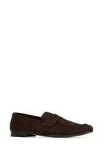 Prada $1450 Dark Loafers New & 4
