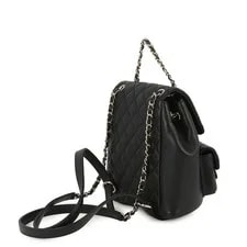 Chanel Matelassé Coco Mark Caviarskin AS3787 Backpack #TZB136 2