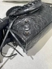 Balenciaga le City Mini Studs Top Handle Crossbody Duty 3