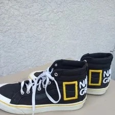 Vans Shoes Size M8.5/W 10 National Geographic High Top Skate 2