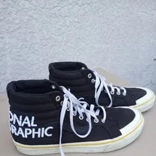 Vans Shoes Size M8.5/W 10 National Geographic High Top Skate 3