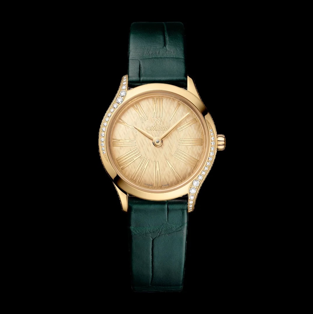Omega de Ville Mini Trésor 18K Moonshine™ Gold & Diamonds Lady's 3