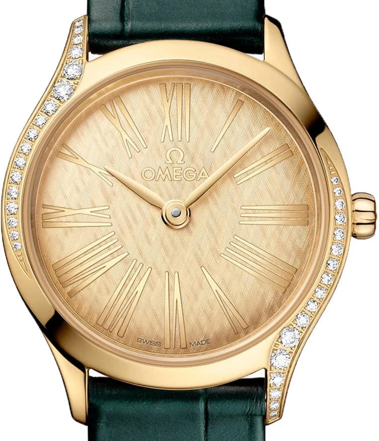 Omega de Ville Mini Trésor 18K Moonshine™ Gold & Diamonds Lady's 4