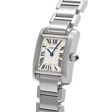 Cartier Tank Francaise SM W51008Q3 Silver 738176 2