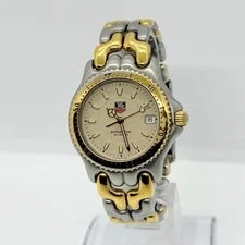 TAG Heuer Professional 200m WG1221-K0 Quartz White From Japan 3