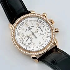 Patek Philippe Chronograph 7150/250R-001 Rose Gold Silver Dial (2022) 2