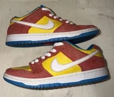 Nike SB — Nike SB Dunk Low Pro - Bart Simpson 2022 Size 6.5 8 WMN Authentic BQ6817-602 — Sneaker — resale