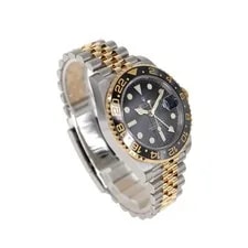Rolex GMT MasterⅡ 40mm Steel 18K Yellow Gold Black Dial 126713GRNR 3