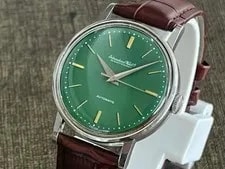 IWC Old Inter Green Dial Cal.853 Automatic 34mm Stainless Steel Leather 2