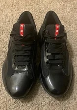 Prada — Prada America's Cup Low Top Lace-Up — Sneaker — resale