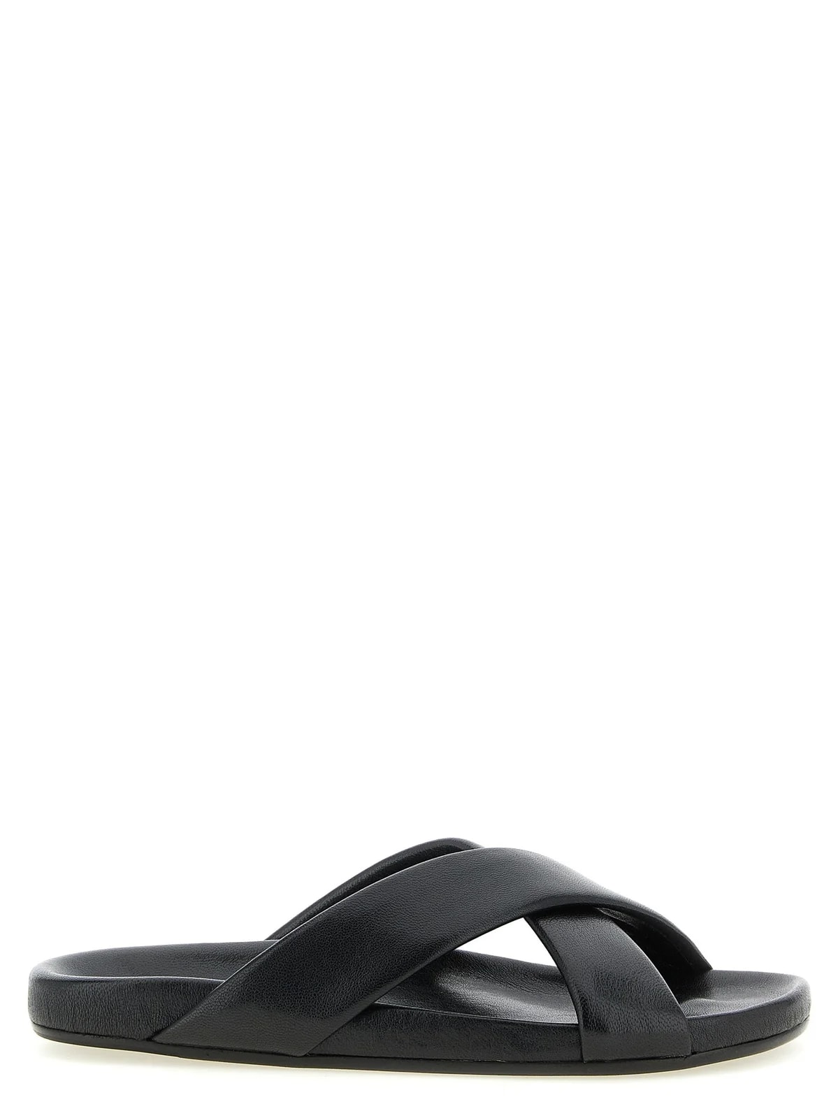 Saint Laurent — Lamb Slides — Designer Shoe — resale