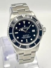 Rolex — Rolex Sea-Dweller 16600 40mm Black Dial Black Aluminium Insert Bezel Box — Watch — resale