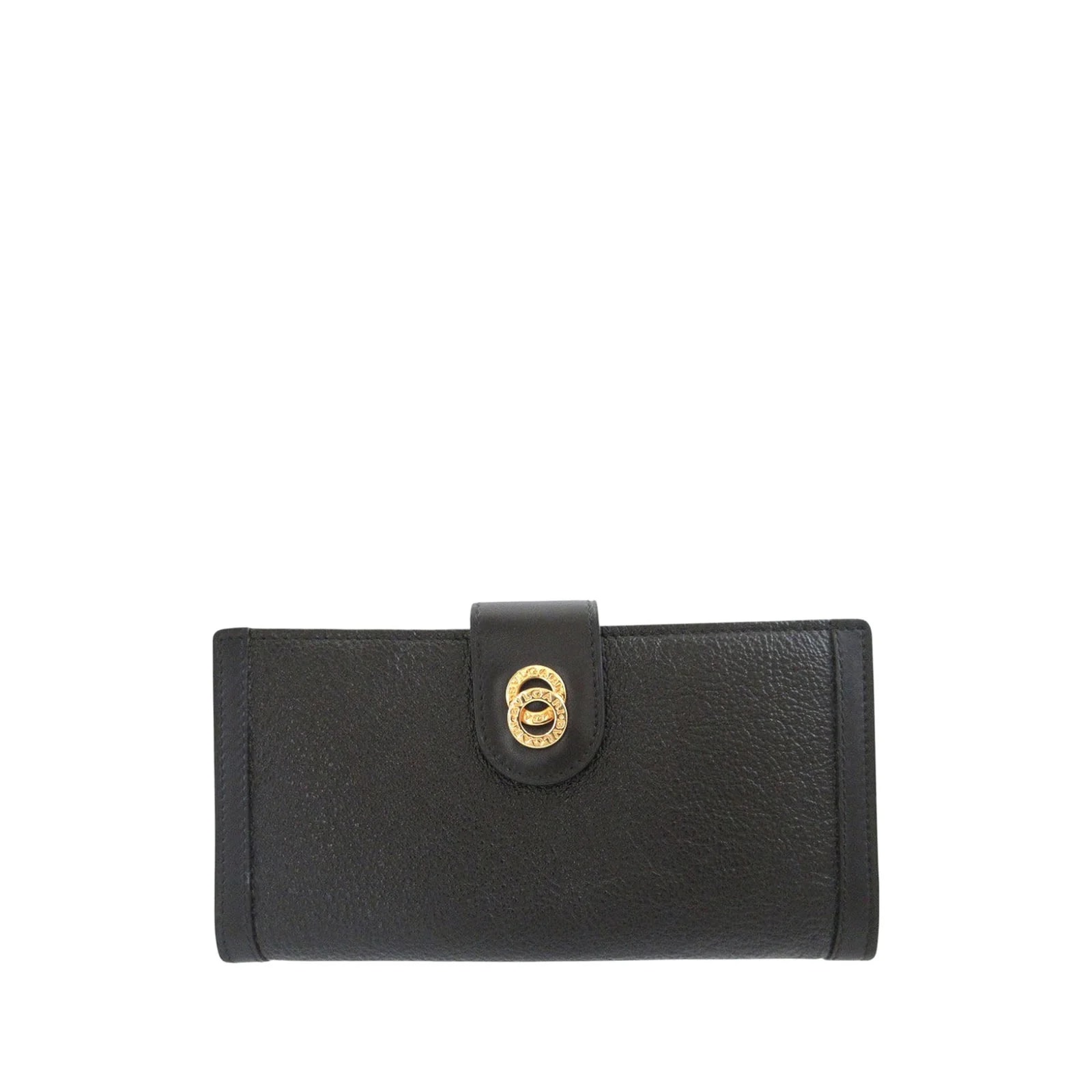 Bvlgari — Doppio Tondo Bifold Long Wallet — Handbag — resale