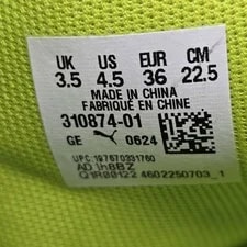 Puma X Lamelo Ball LaFrance Assist Lifestyle Shoes 4.5 Grinch New 4