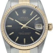 Rolex — Rolex Datejust Boyz 68273(E) Gold 31mm Black Dial Automatic #LPW481 — Watch — resale