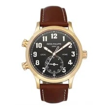 Patek Philippe — Patek Philippe Complication 5524R Calatrava Pilot Travel Time Box Papers — Watch — resale
