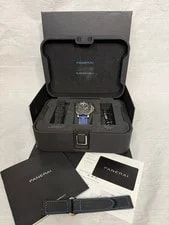 2019 Panerai Submersible PAM00683 42MM Black Dial Full Set -3 Straps 3