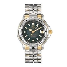 Tag Heuer — TAG Heuer Link 33MM Green Index Hour Markers Dial Stainless Steel — Watch — resale